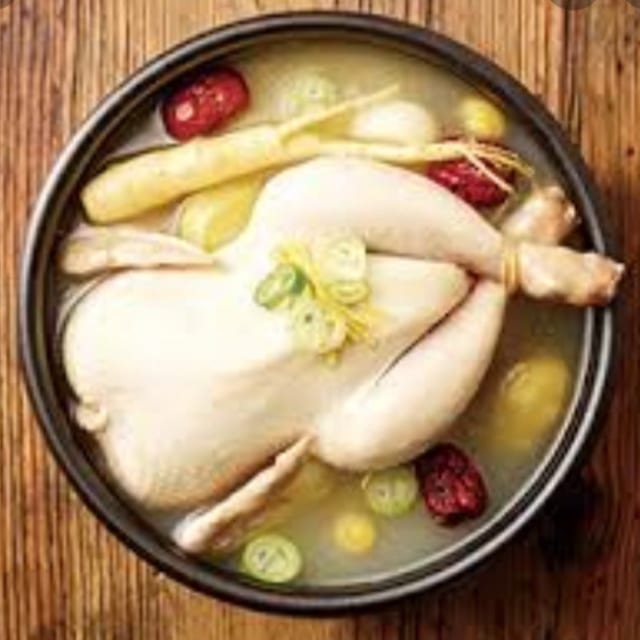 Thursdays - Herb chicken soup.