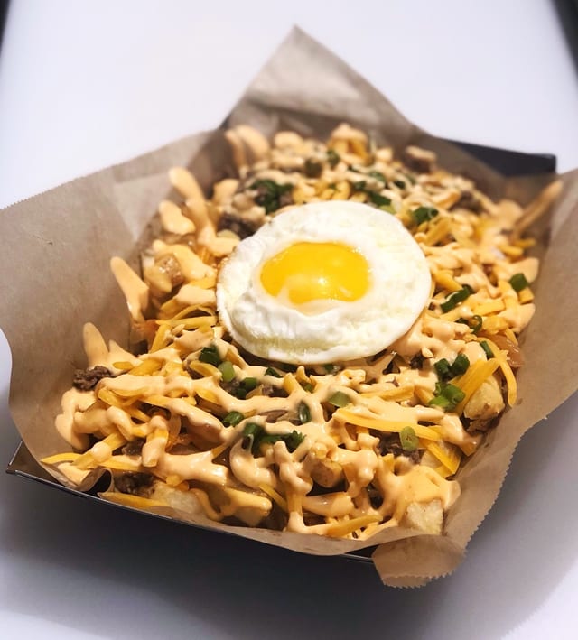 B1. Bulgogi kimchi French Fries.