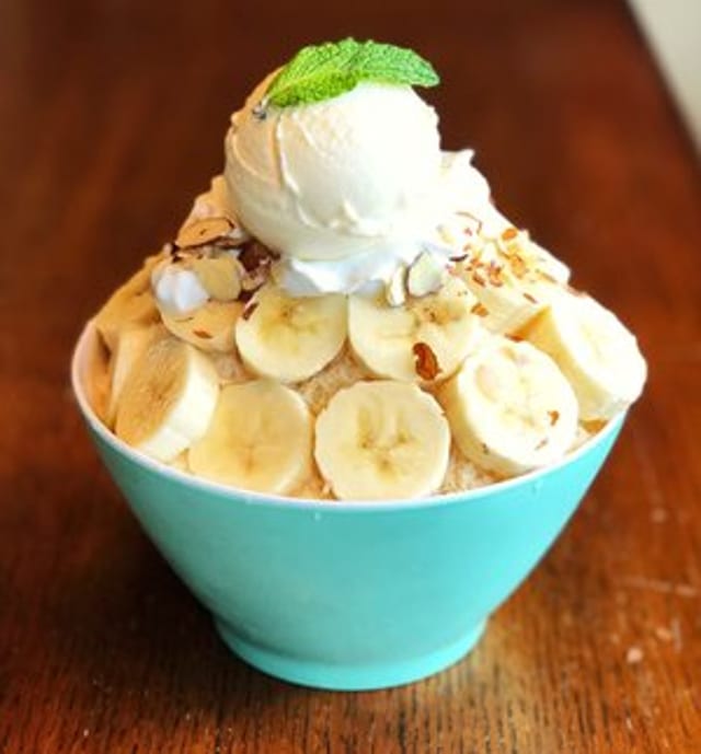 Banana Bingsu.