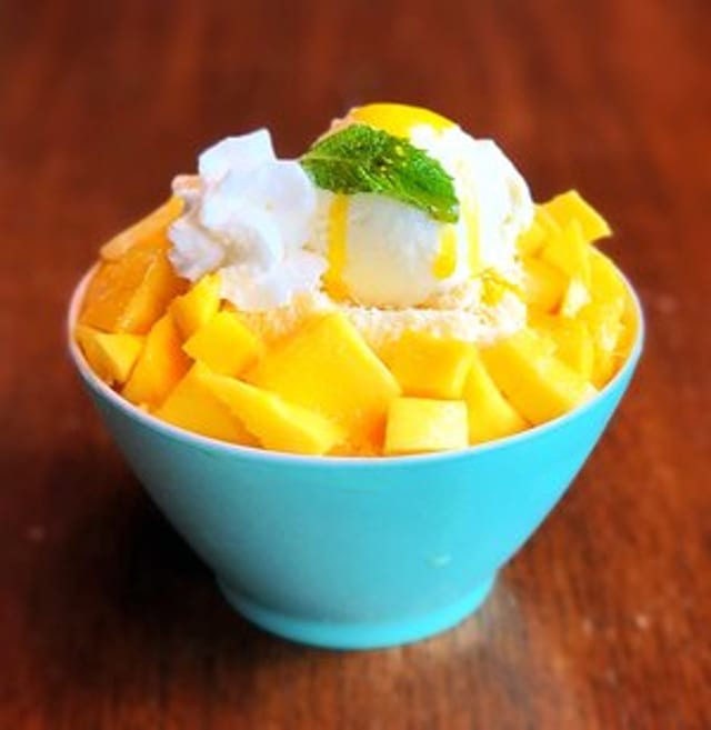 Mango Bingsu.