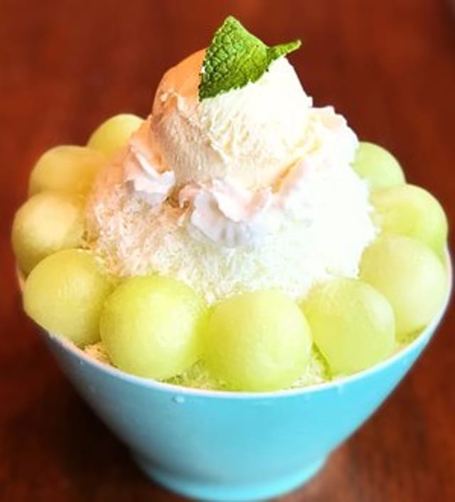 Honeydew Bingsu.