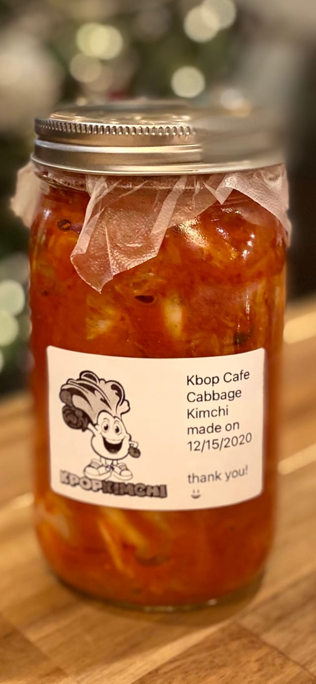 Cabbage kimchi.
