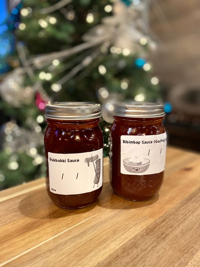 Dukbokki sauce (7-8 servings).