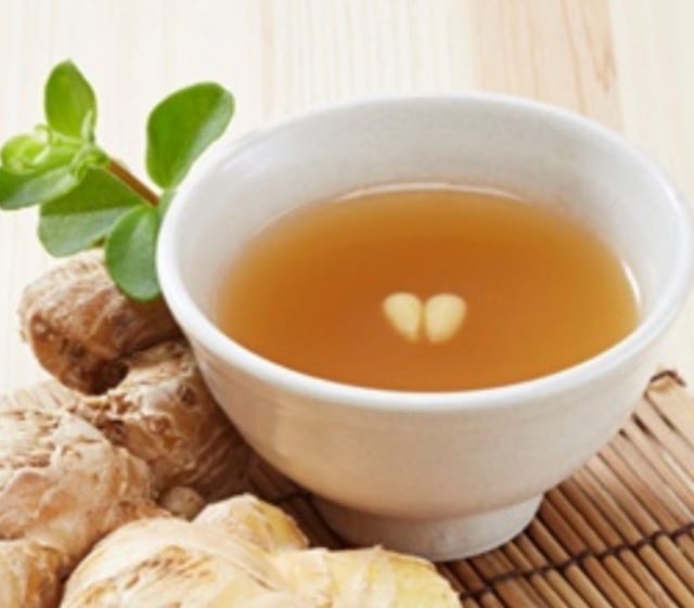Ginger tea.